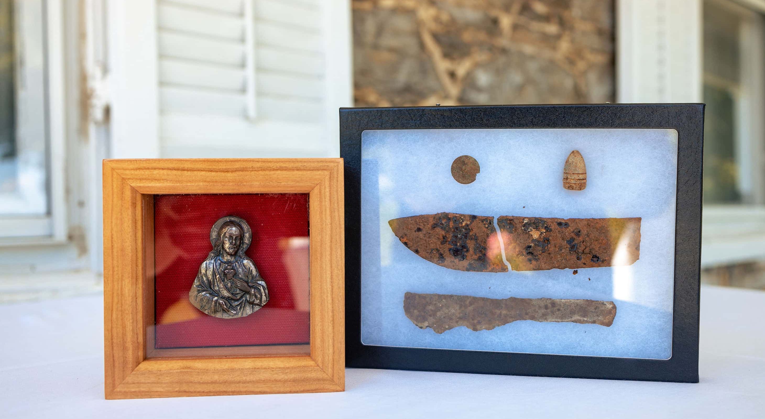 Historic artifacts at North Virginia Inn