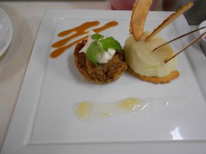 Filo Cinnamon Apple Crisp French Restaurant in Virginia